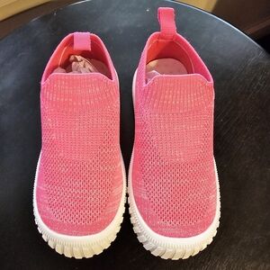 JACK AND LILLY Kids Slip-On Athletic Shoes - Hot Pink